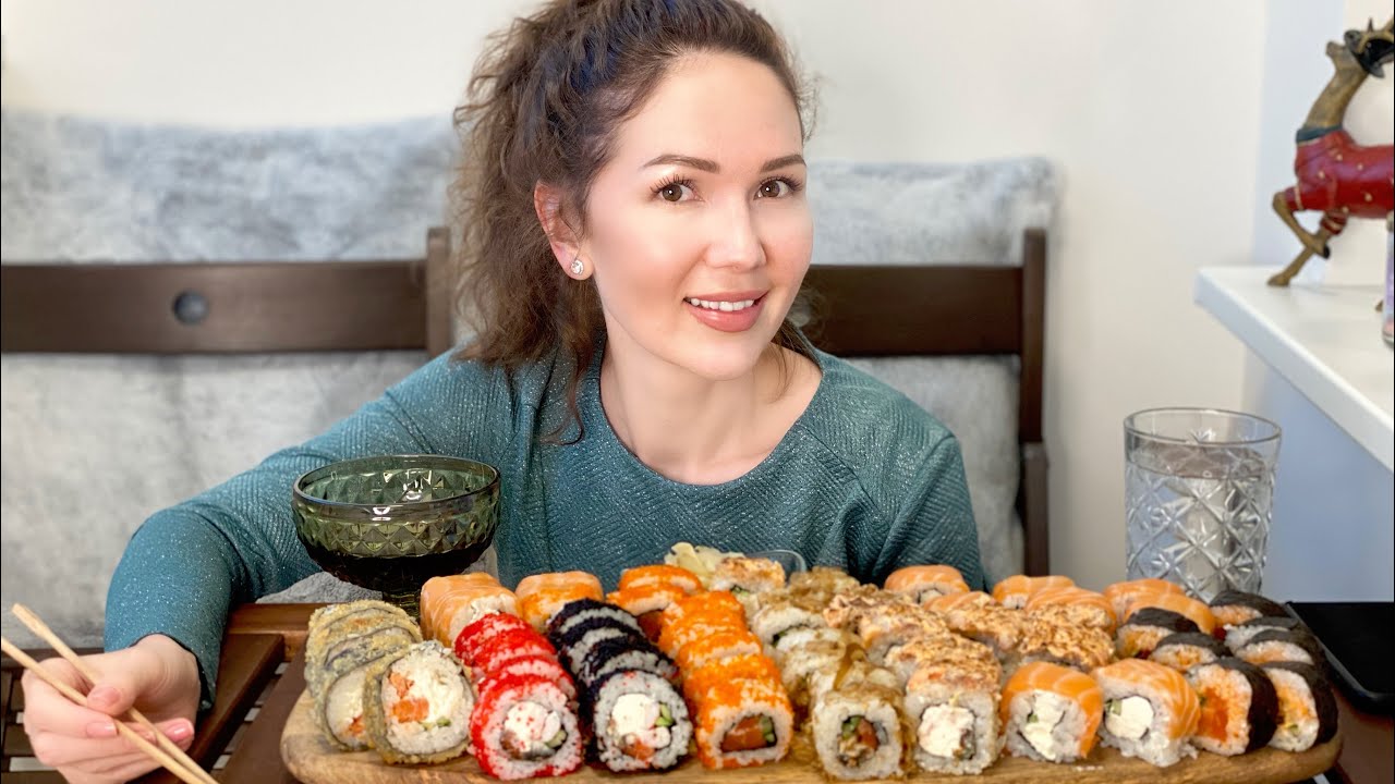Измены, интриги, расследования😎| роллы | rolls and sushi 🍣 | Мукбанг |