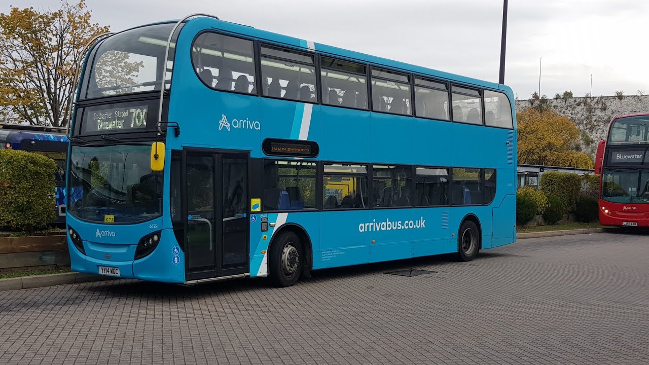 A2 THRASH | Arriva Kent & Surrey: ADL Enviro 400 E40D - 6478 YY14 WGC on 700