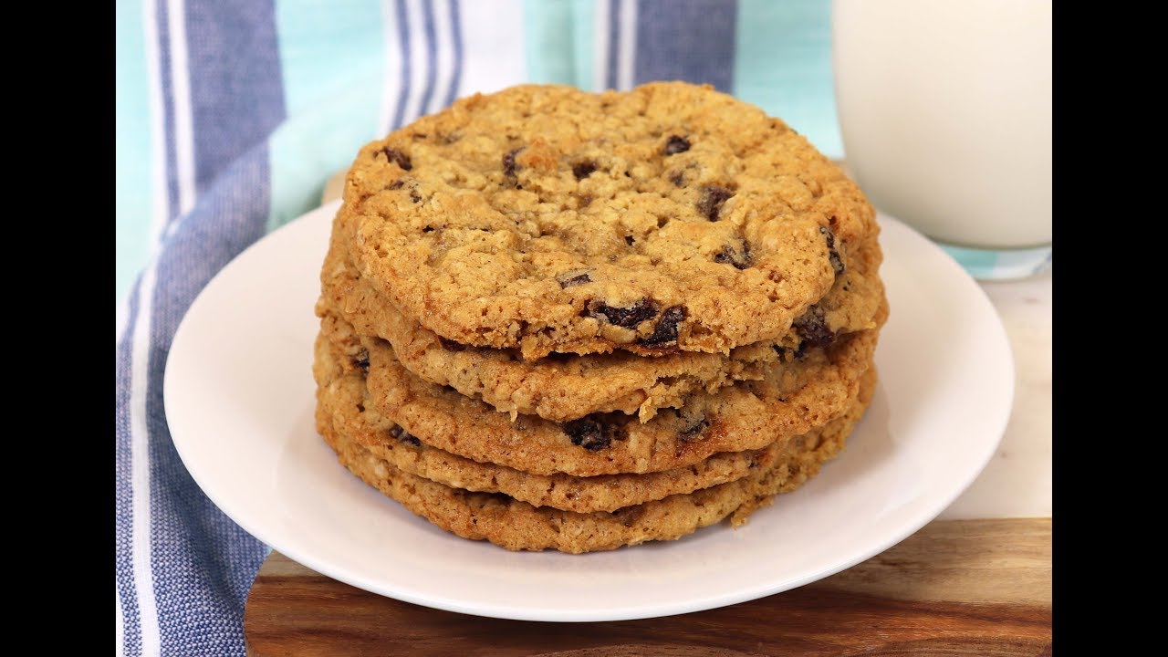 The BEST Chewy Oatmeal & Raisin Cookies! |Ep #262