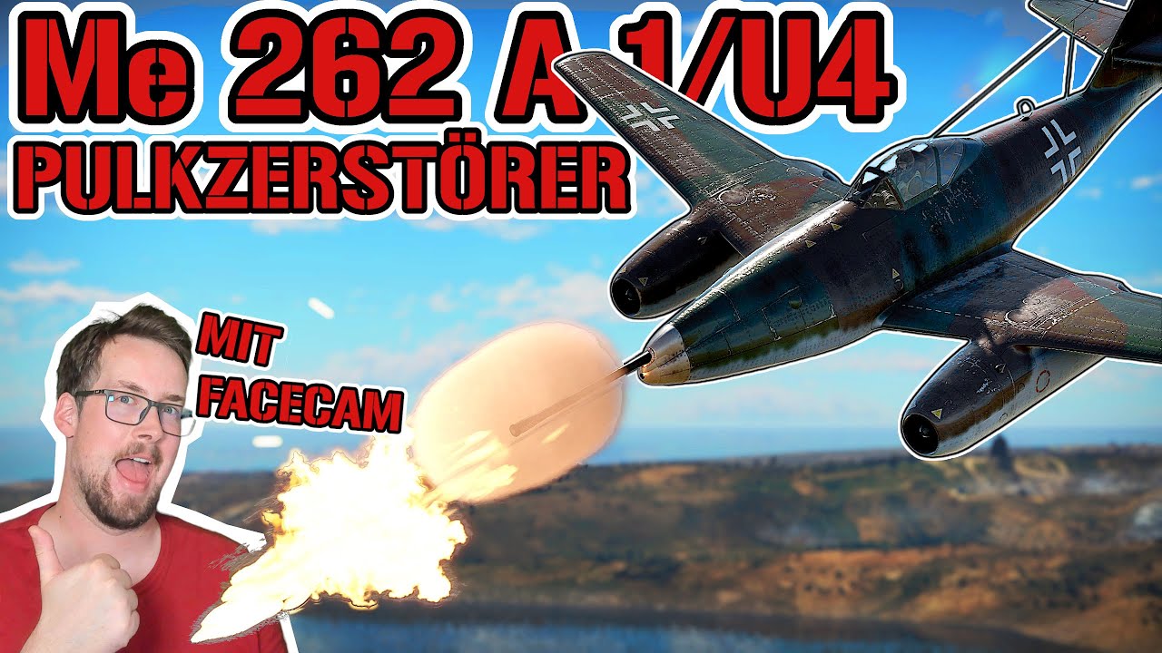 Richtig guter Panzerkiller - Me 262 A-1/U4 | War Thunder