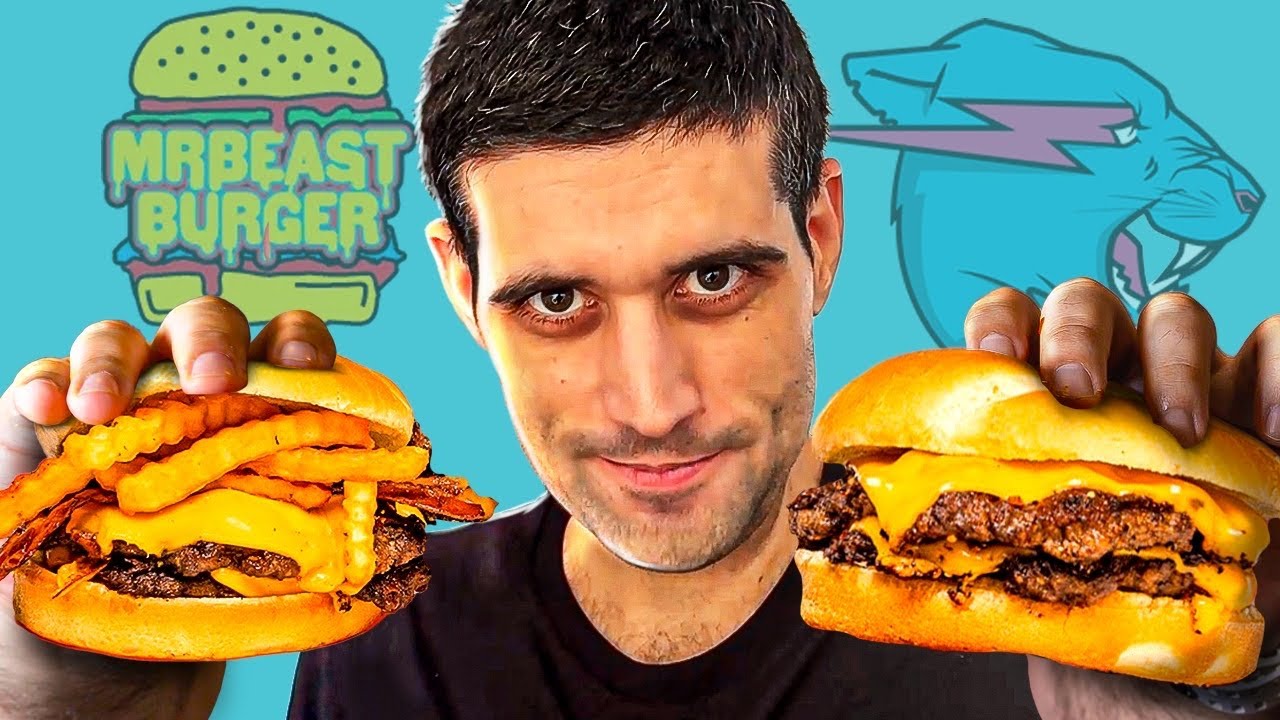 MR BEAST BURGER, pedi TODOS os itens do cardápio