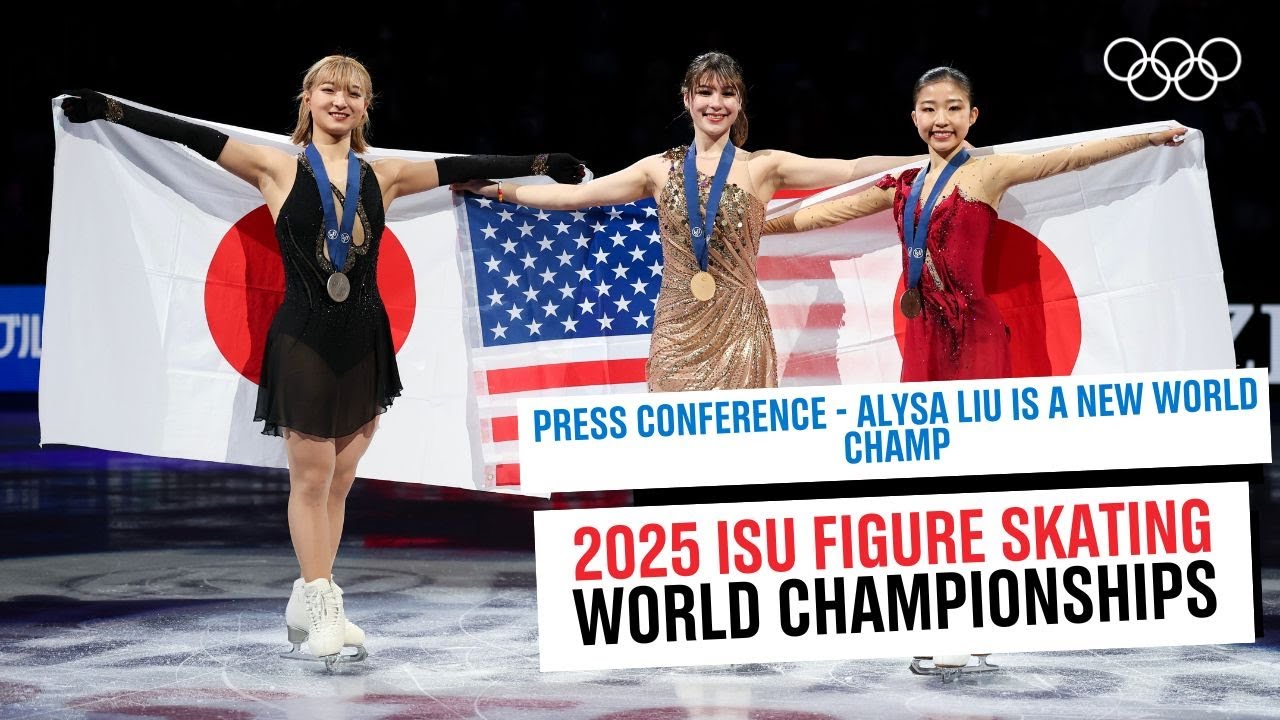ISU World Figure Skating Championships 2025 - Alysa Liu is a new world champion - press conference