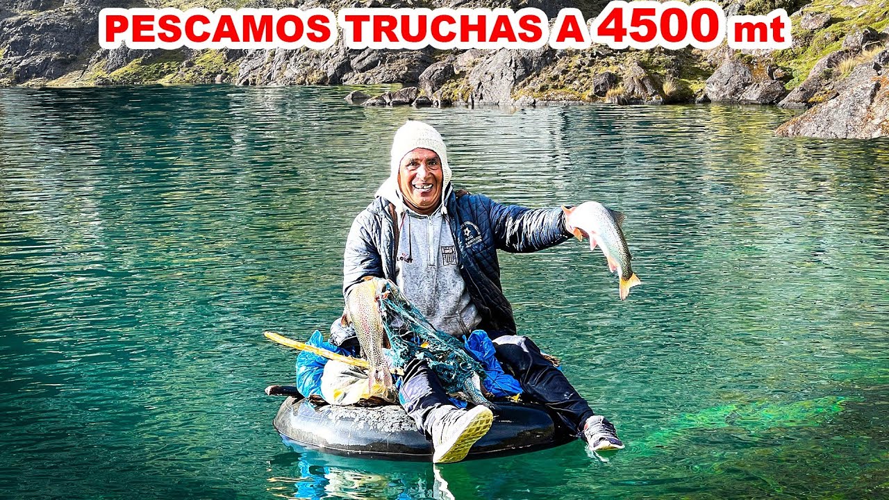 Pescamos TRUCHAS en un INHÓSPITO PARAISO ESCONDIDO EN LAS MONTAÑAS | Jordy Aventurero