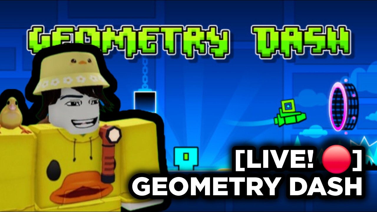 Geometry Dash.. [LIVE 🔴! ] #shorts #live #geometrydash