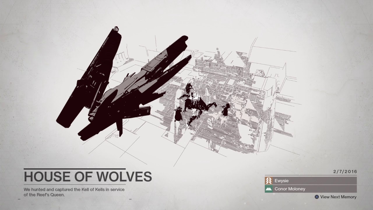 Destiny 2 memories