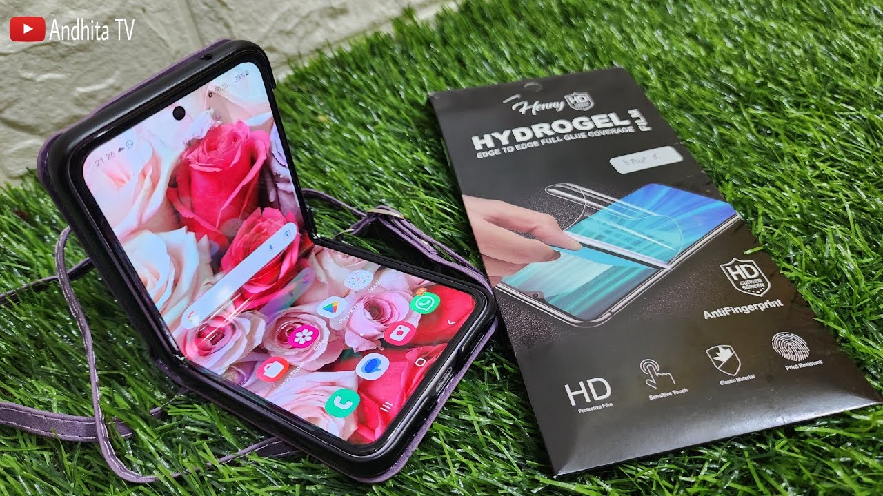 Cara Pasang Screen Guard Hydrogel Di SAMSUNG GALAXY Z FLIP 3