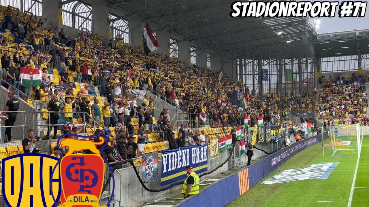 StadionReport #71 - DAC 1904 DUNAJSKÁ STREDA / DUNASZERDAHELY vs FC DILA GORI 2:1 (13.07.2023) 4K