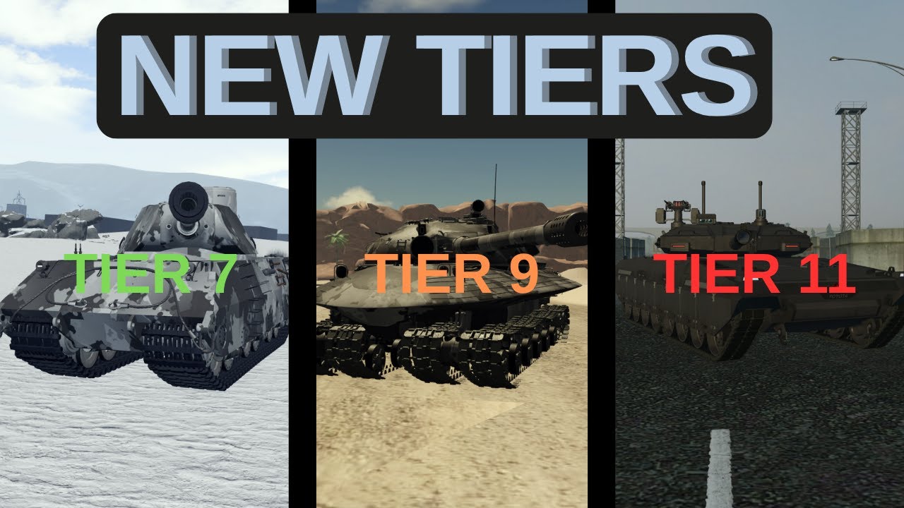 NEW TIERS in Cursed Tank Simulator Tier 9