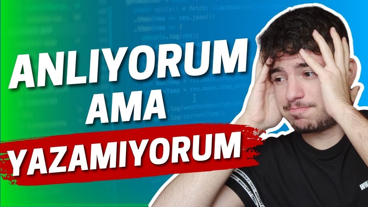 TUTORIAL VIDEOLARINA SIKIŞIP KALMAK