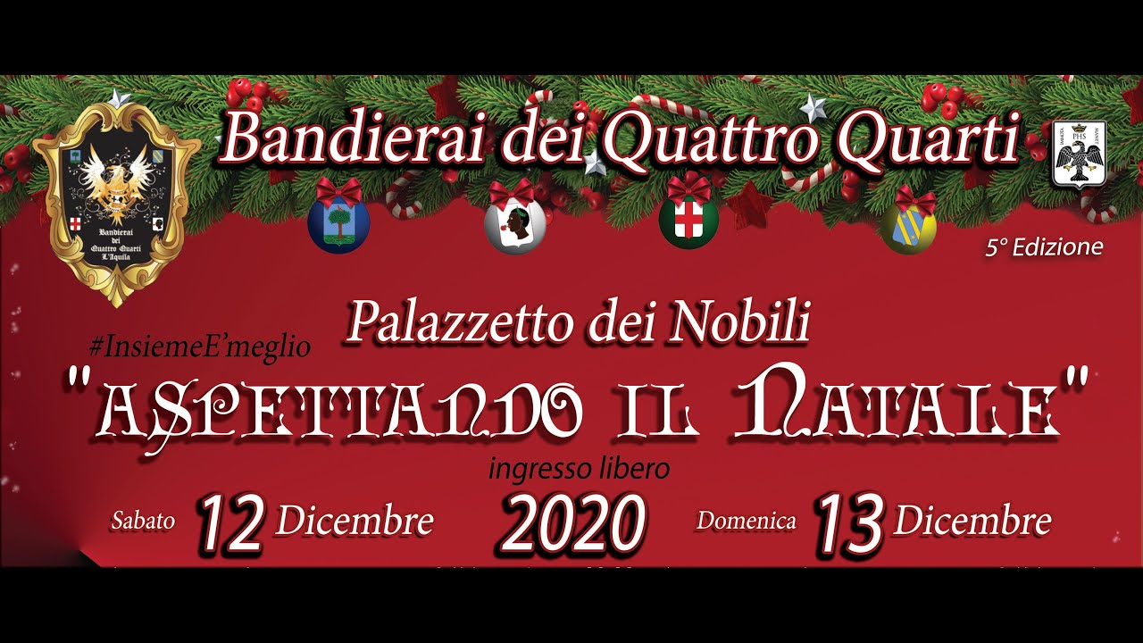 Aspettando il Natale 2020 - #InsiemeÈmeglio - V Edizione.