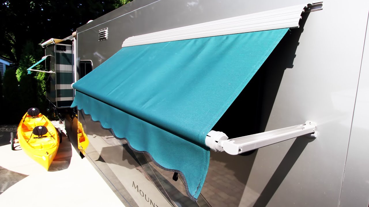 How To Install an RV Window Awning (A&E / Dometic)