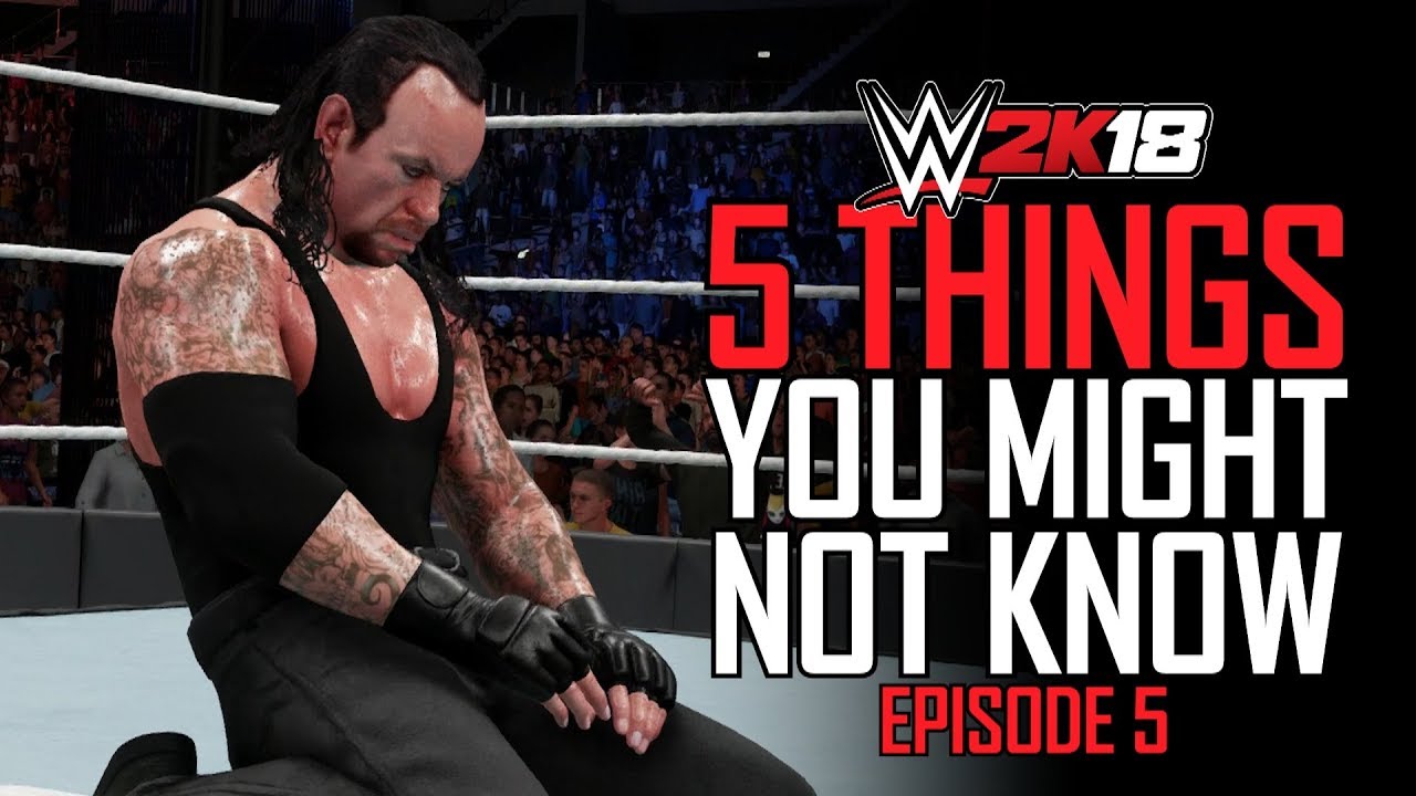 WWE 2K18 - 5 Things You MIGHT Not Know! #5 (EPIC Hidden Entrance, Special Undertaker Scene & More)