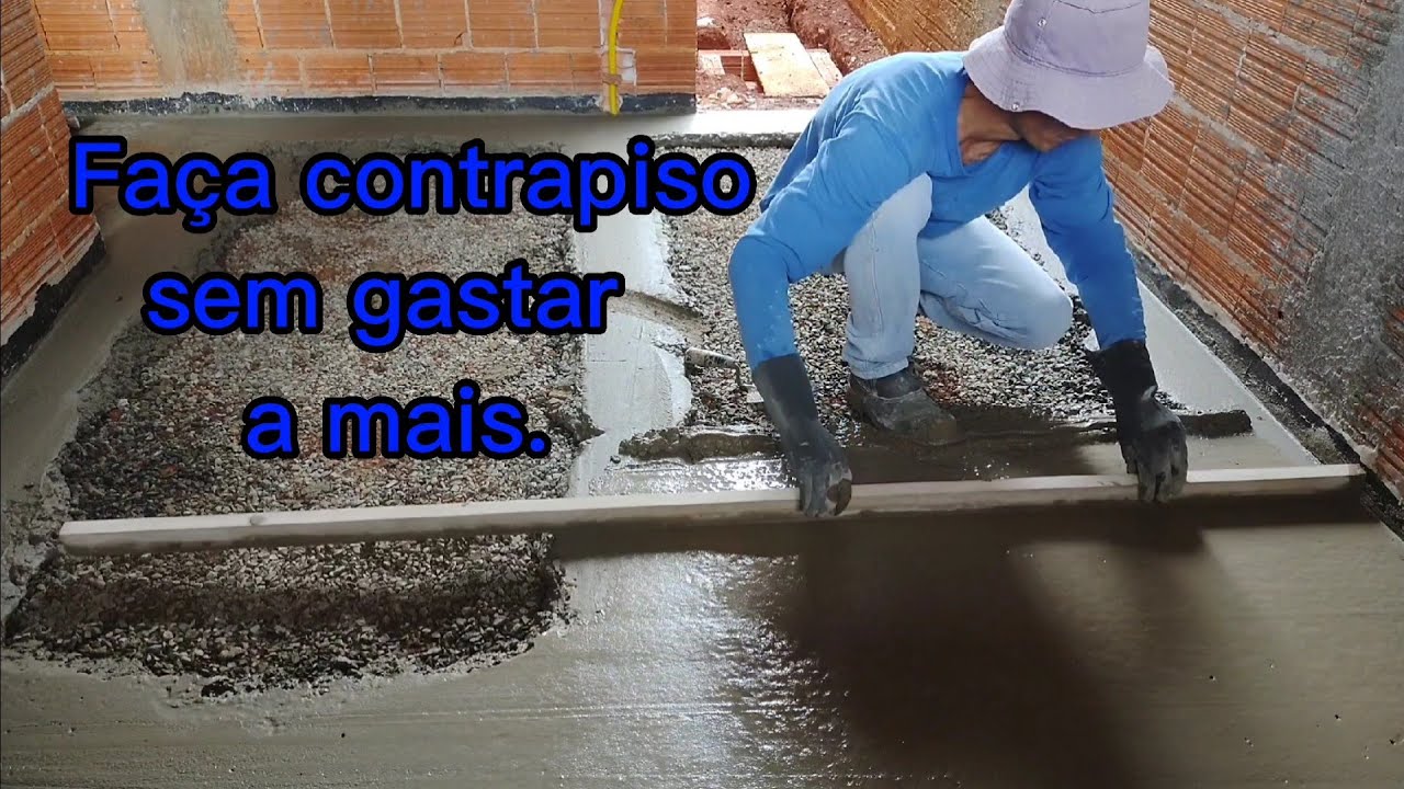 Aprenda assim! Nunca mais terá dificuldade para reguar concreto, construção...