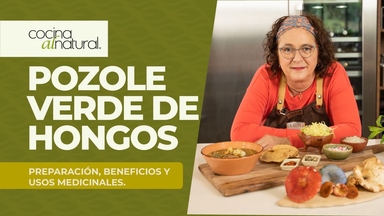 Receta secreta de pozole verde con hongos ¡No te la pierdas!