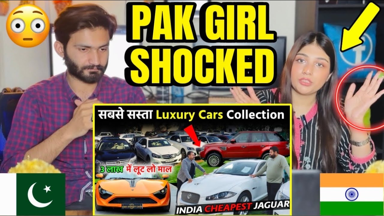 Pakistani Reaction on Luxury Cars Under 3 Lakh in INDIA 🇮🇳 | INDIA’S Cheapest Jaguar 😳