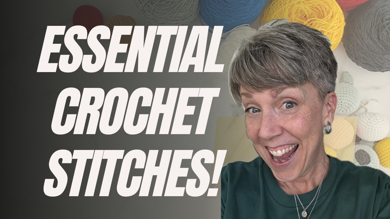 How to Crochet For Beginners: Half Double Crochet, HDC; Double Crochet, DC; and Treble Crochet, TC