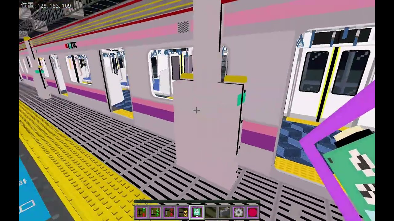 【マイクラ】超騒音車両と宝山線【高音注意】