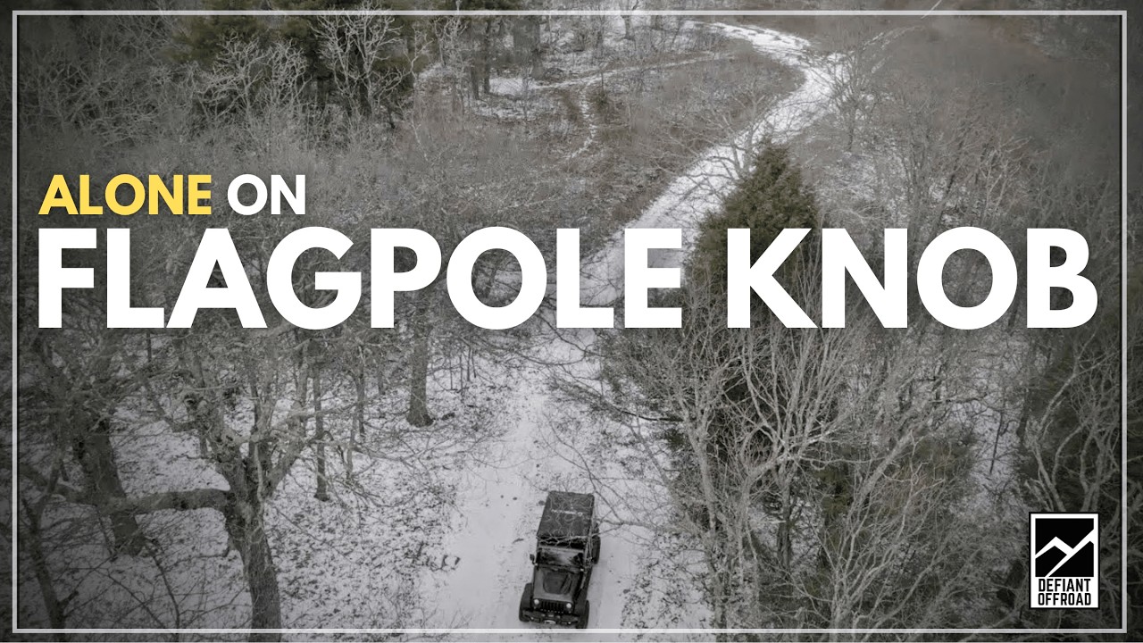 Alone on Virginia's Most Popular Offroad Trail: Flagpole Knob! George Washington National Forest