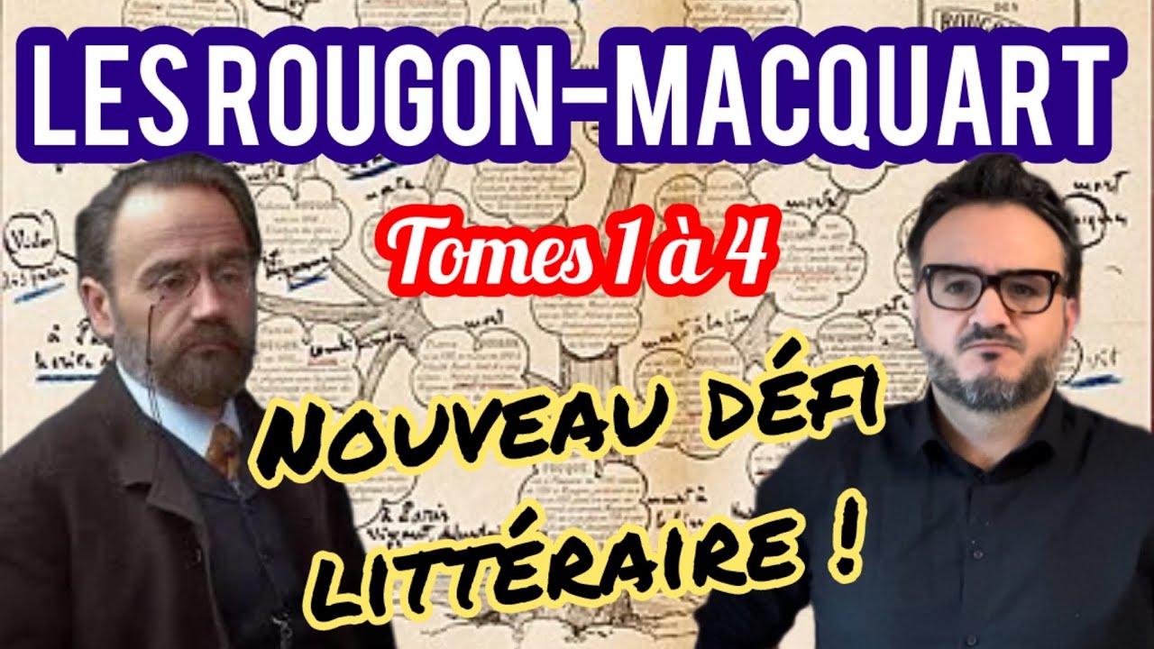 LES ROUGON-MACQUART D’EMILE ZOLA - TOMES 1 À 4 - NOUVEAU DÉFI LITTÉRAIRE !!