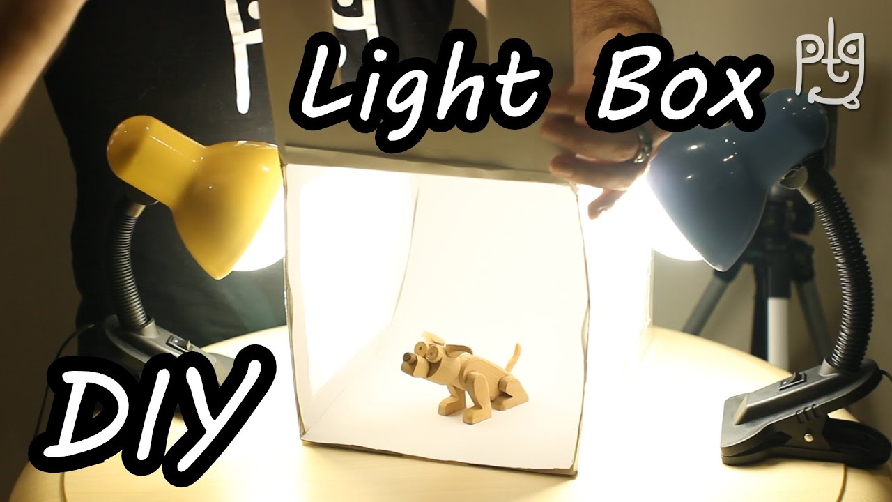 DIY Light Box - How To Make White Box for close-up photos - Build LightBox