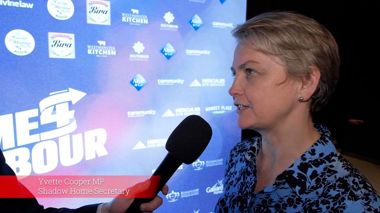 Yvette Cooper MP, Shadow Home Secretary