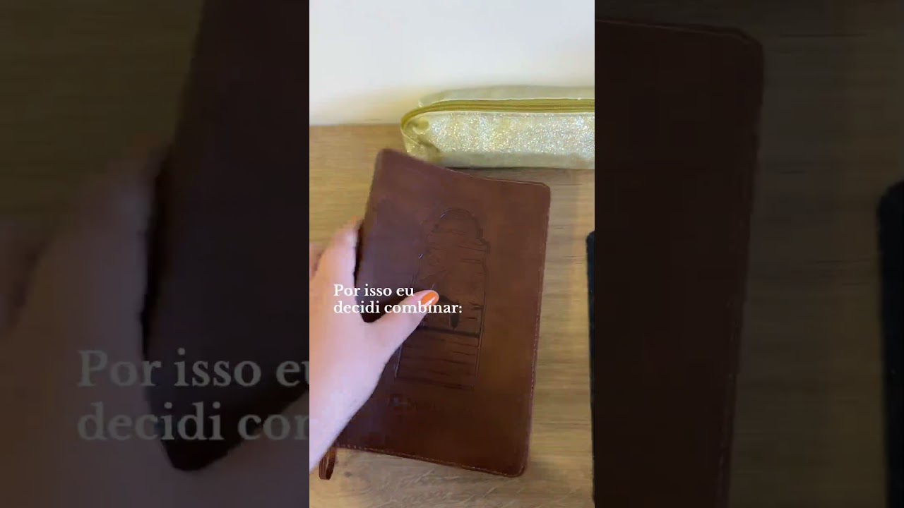 Tour pela minha b&iacute;blia dos sonhos ✨💌
