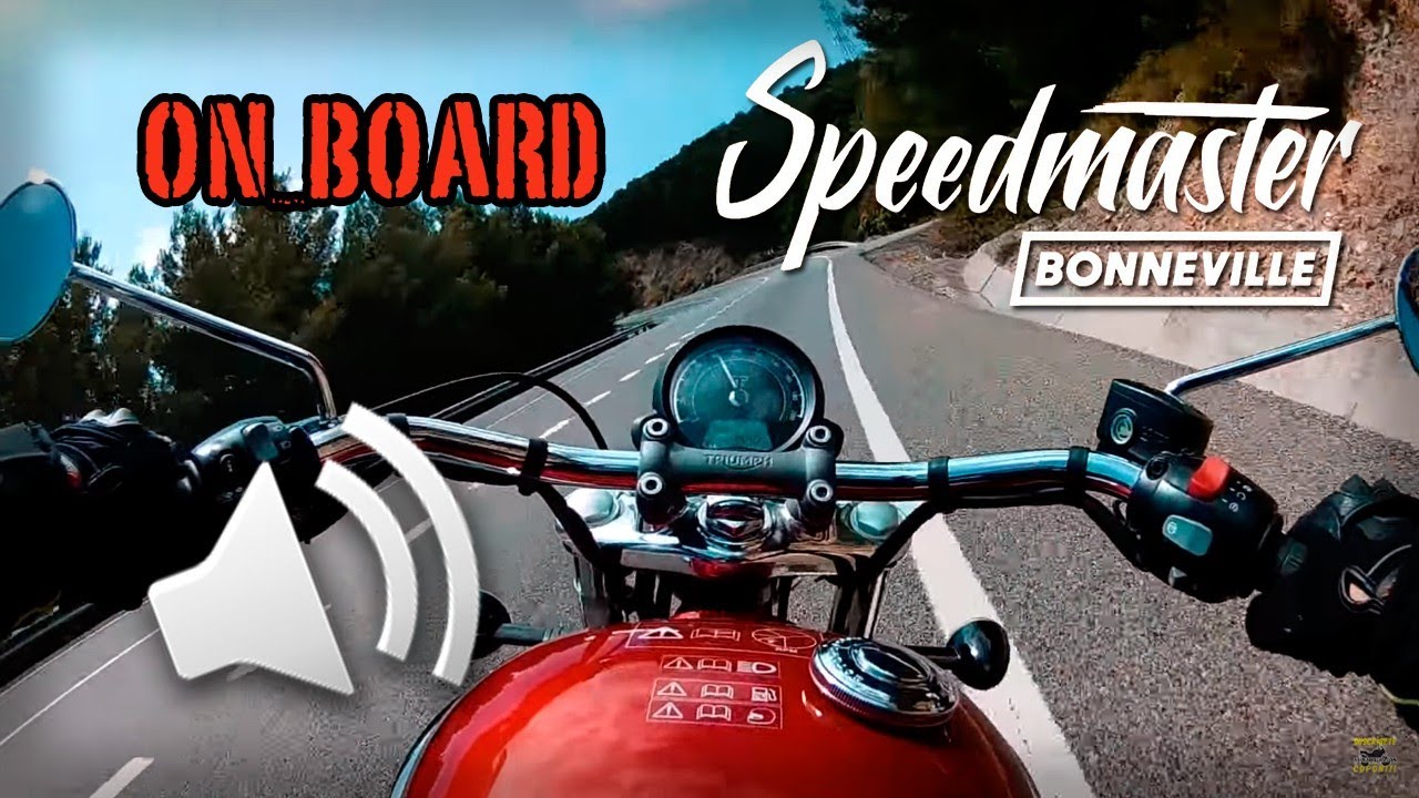 TRIUMPH SPEEDMASTER 2018 | Stock EXHAUST Sound