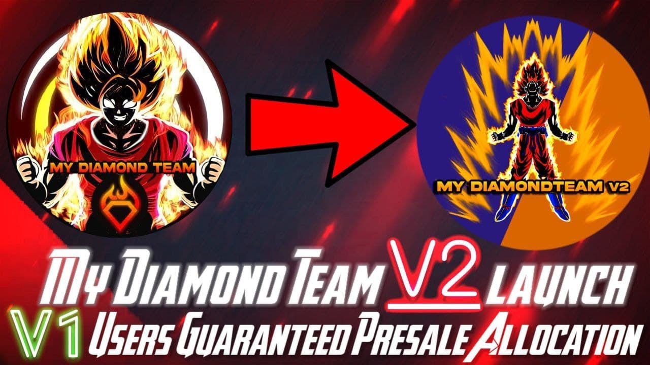 My Diamond Team V2 Launched! V1 Users Guaranteed $400 Piston Presale Allotment | 1.5%/Day, 365%/Year
