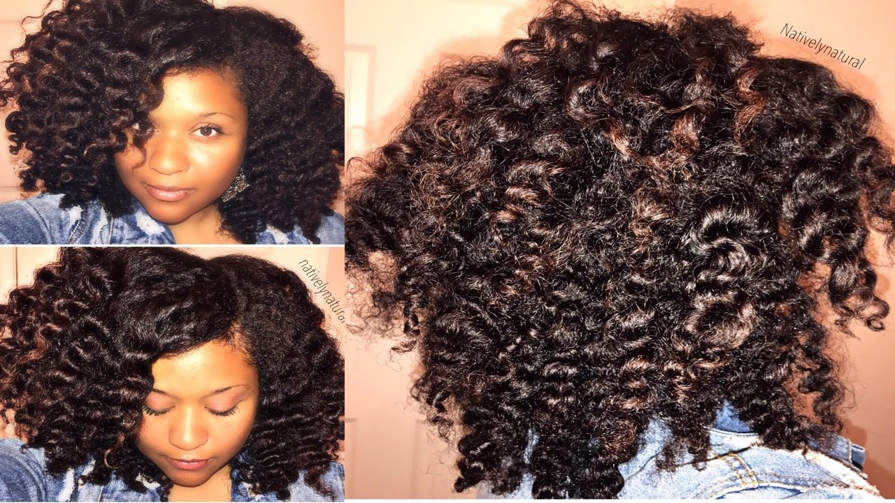 Big Fluffy Defined Twistout Tutorial on Natural Hair | Chunky Twists
