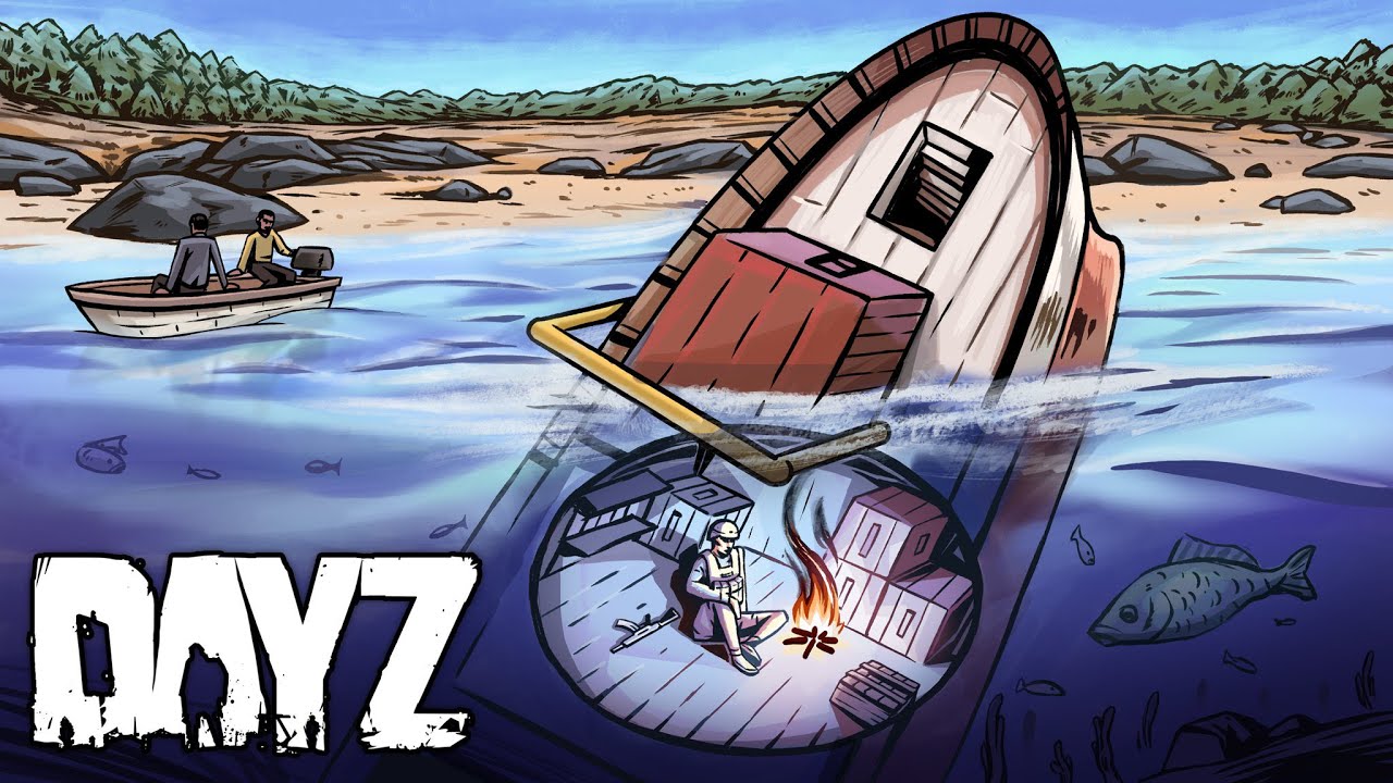 Living in the Most HIDDEN Underwater Hideaway! - DayZ