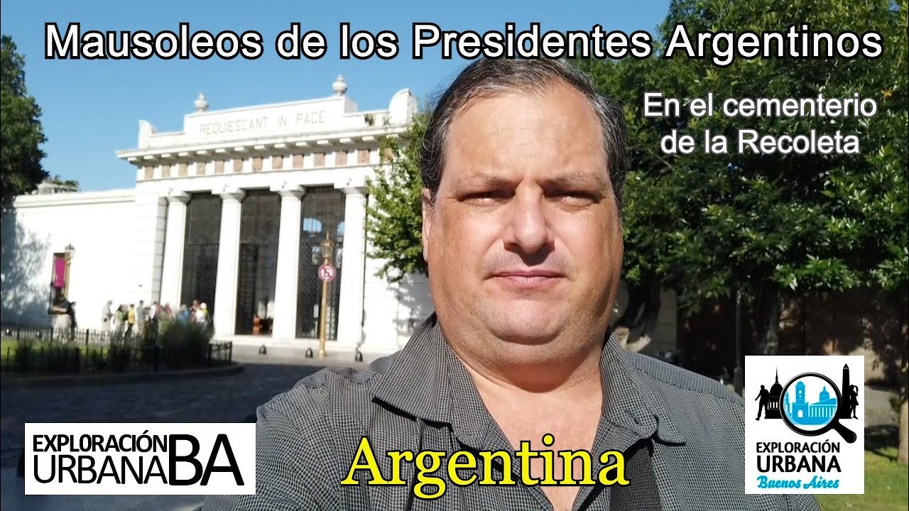 Mausoleos de los Presidentes Argentinos en el cementerio de la Recoleta