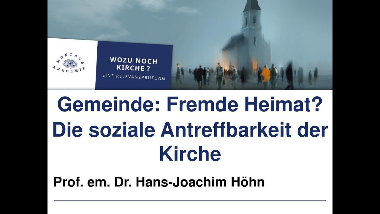 Montagsakademie am 24.11.2025 - Prof. em. Dr. Hans-Joachim Höhn