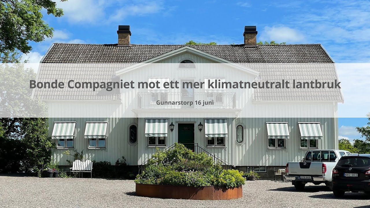 Bonde Compagniet mot ett mer klimatneutralt lantbruk