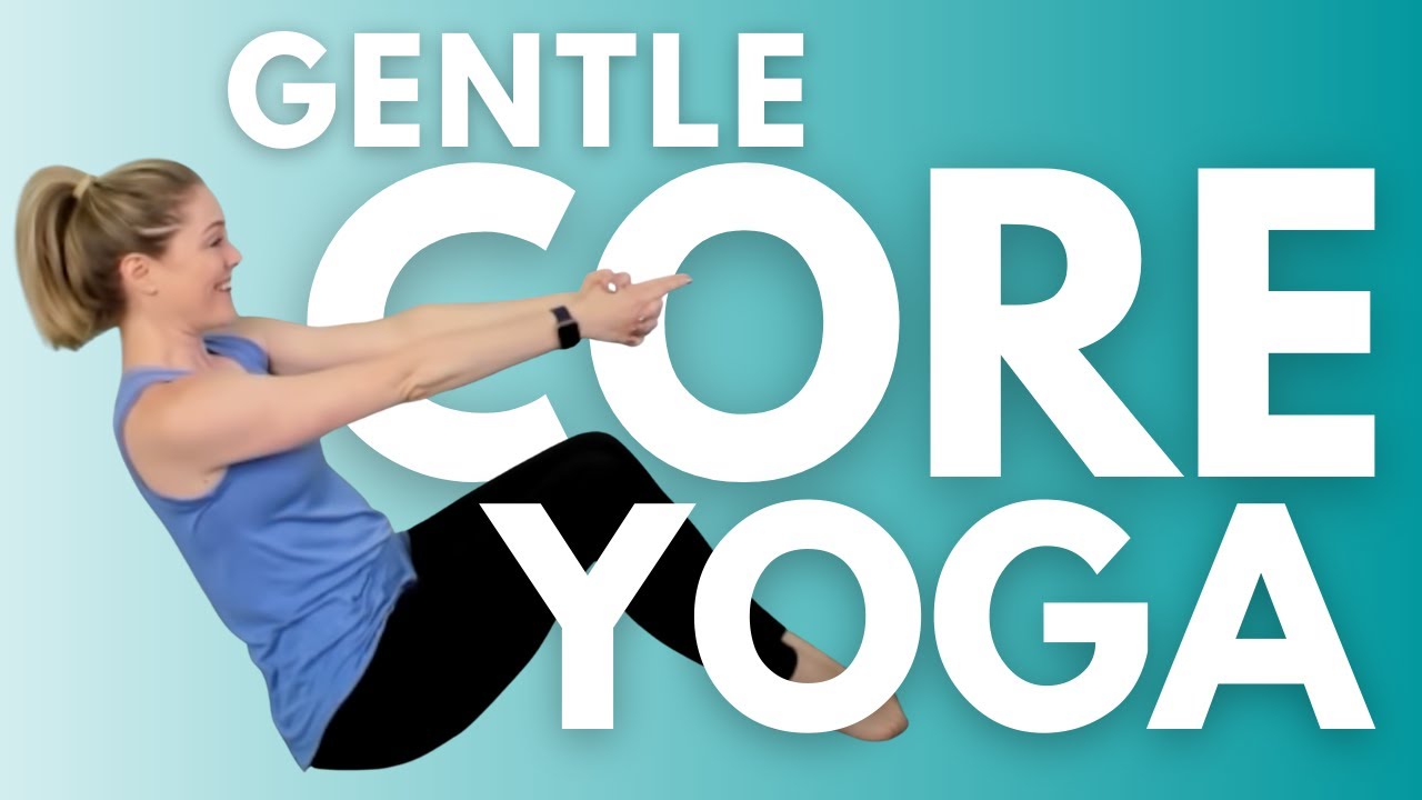 Gentle Core Strengthening Yoga // therapeutic yoga for core awareness