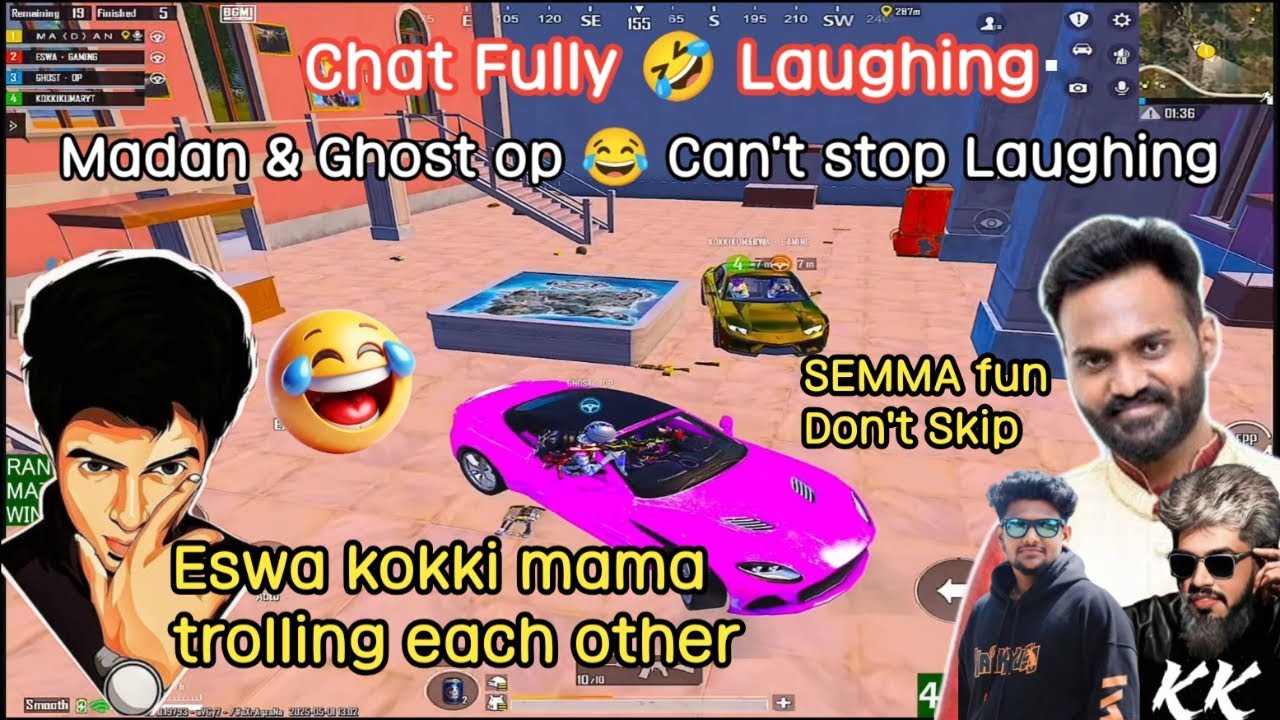 Madan & Ghost op 😂 Can't stop Laughing eswa kokki mama trolling each other 🤣 