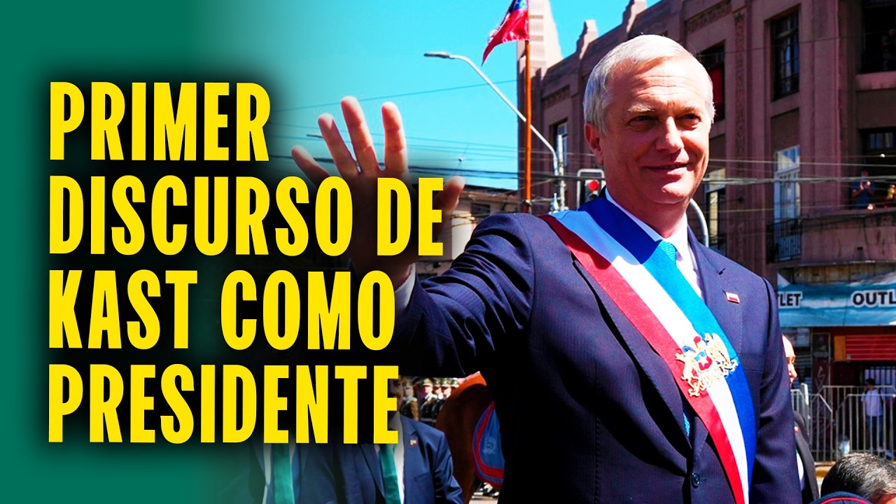 PRESIDENTE JOSÉ KAST EN VIVO: PRIMER DISCURSO DESDE LA CASA DE LA MONEDA EN CHILE