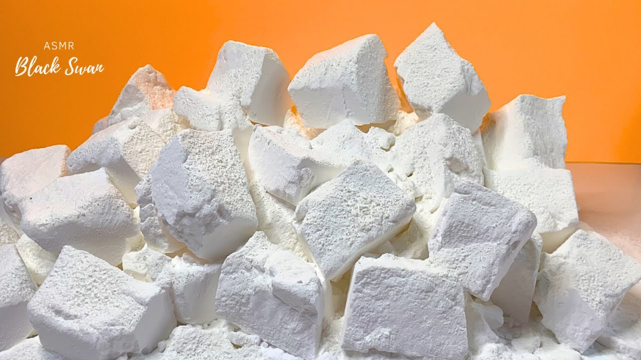 ⚠️EXTREMELY Squeaky (ASMR) Baking Soda Chunks | Satisfying | Stress Relief #foryou