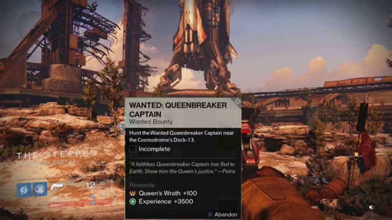 DESTINY HOW TO KILL- QUEENBREAKER CAPTAIN - WANTED BOUNTY