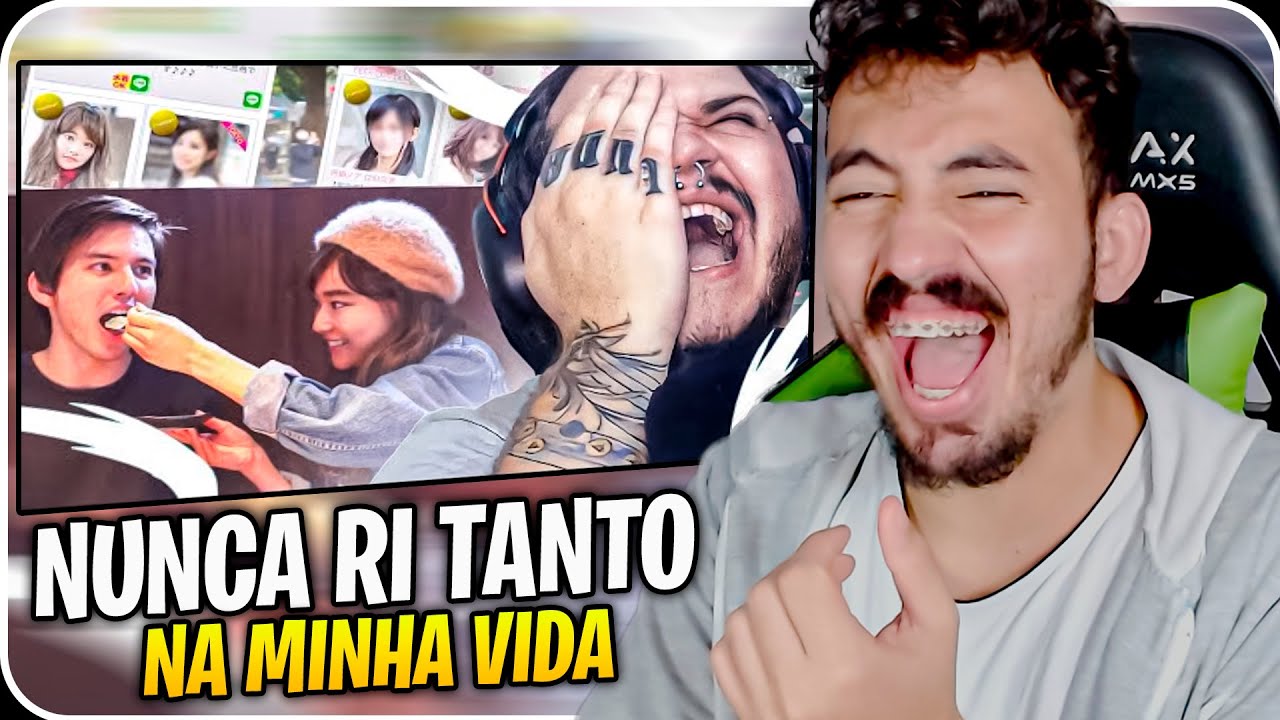 O ALUGUEL DE NAMORADAS NO JAPÃO - Scottonauta, Casca e Migs  | Leozin REACT