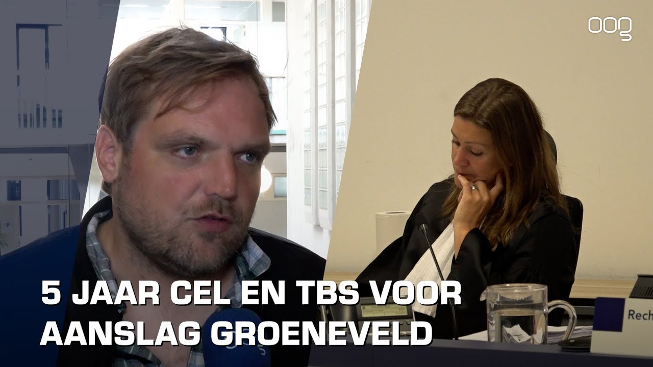 Vijf jaar cel en TBS ge&euml;ist voor aanslag op Sikkom-journalist Groeneveld