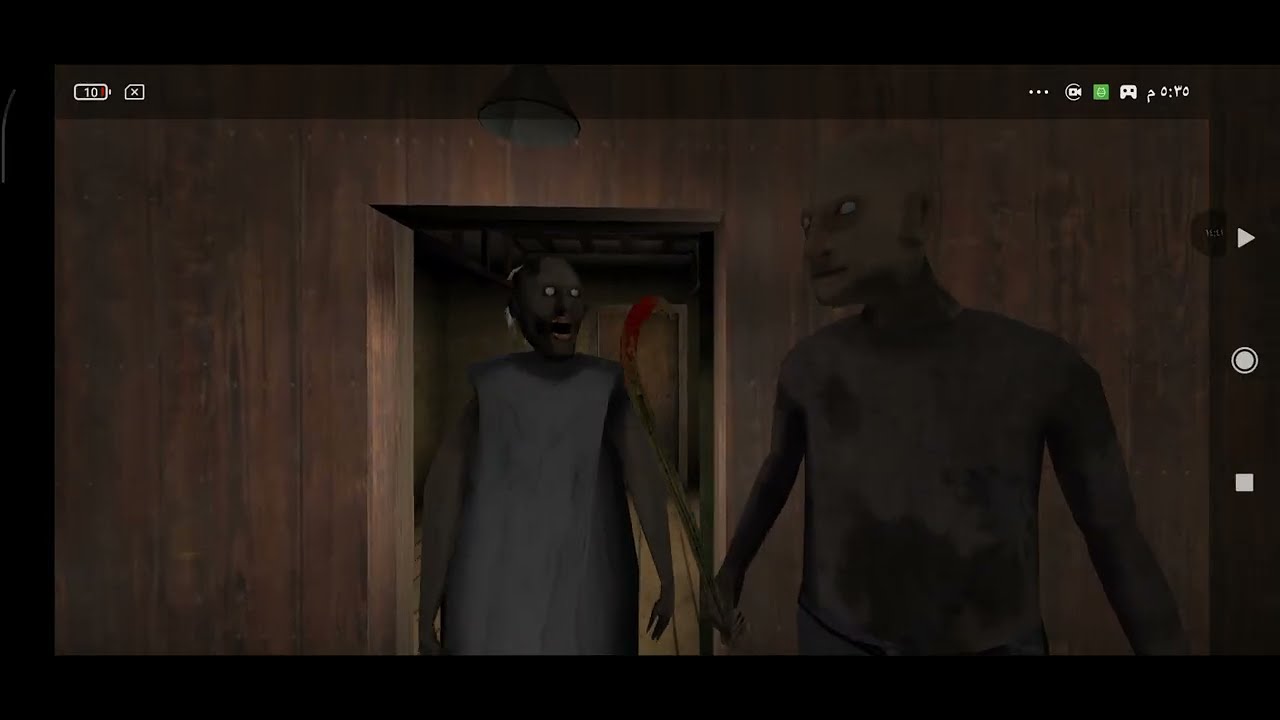 تختيم granny 2 على مستوى hard من الباب