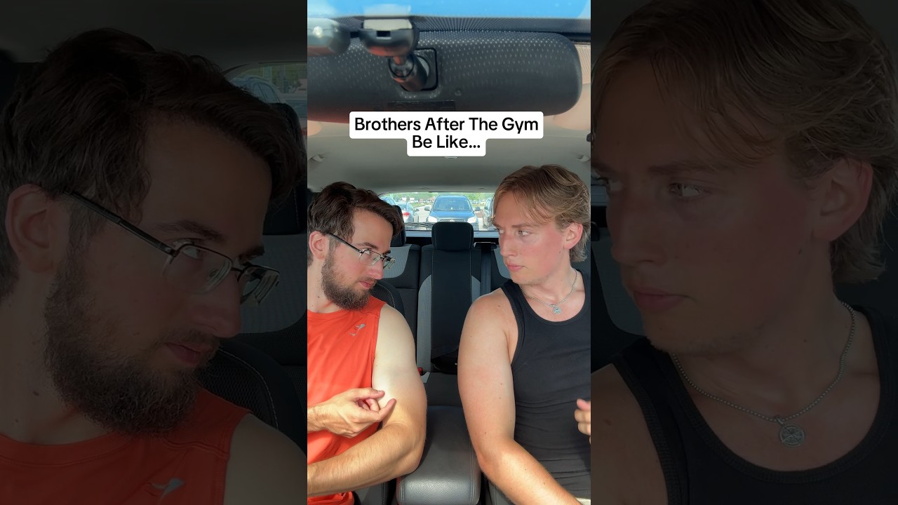Who else has a gym partner like this? 
