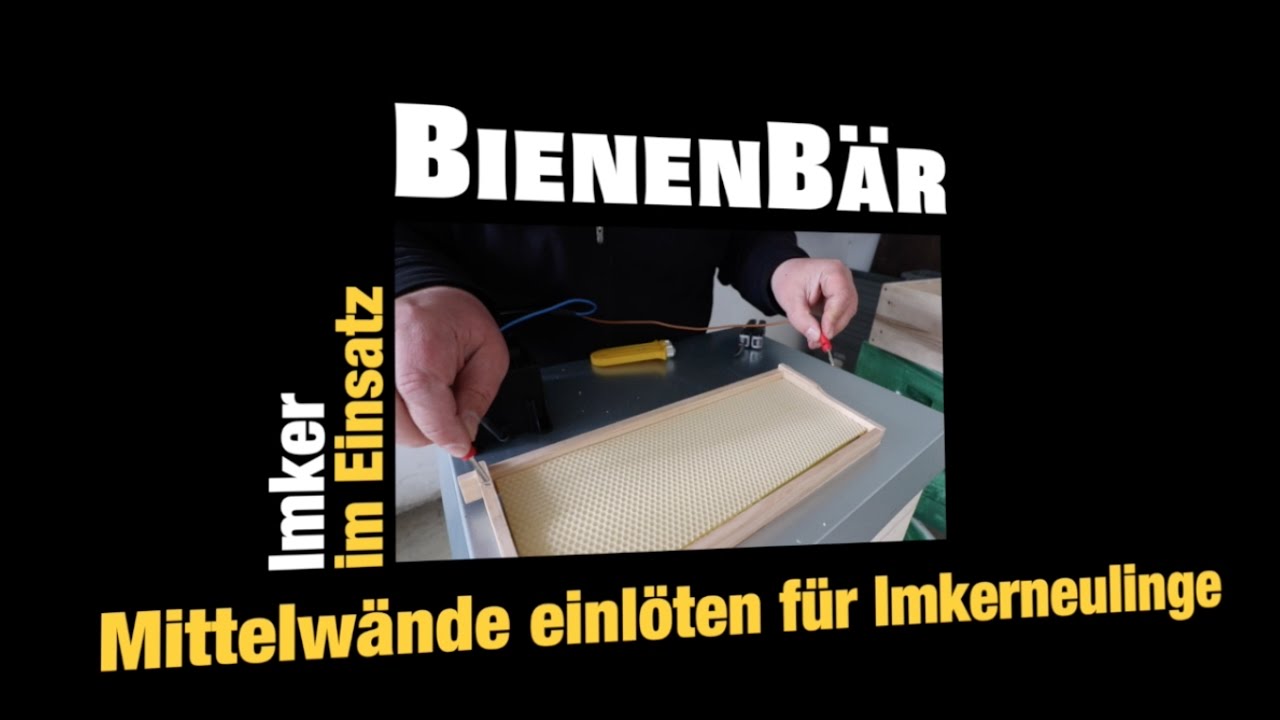 R&auml;hmchen einl&ouml;ten f&uuml;r Imkerneulinge - Folge 22