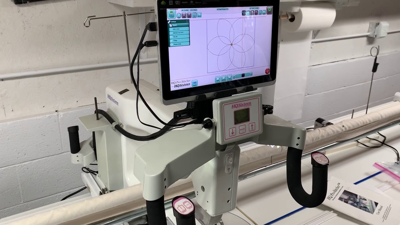HQ Sixteen with Prostitcher - Longarm Quilting Machine