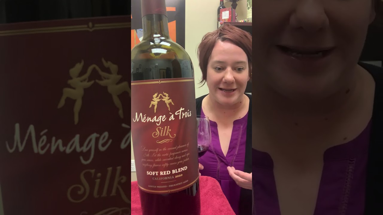 Menage A Trois Silk Soft Red Blend Wine