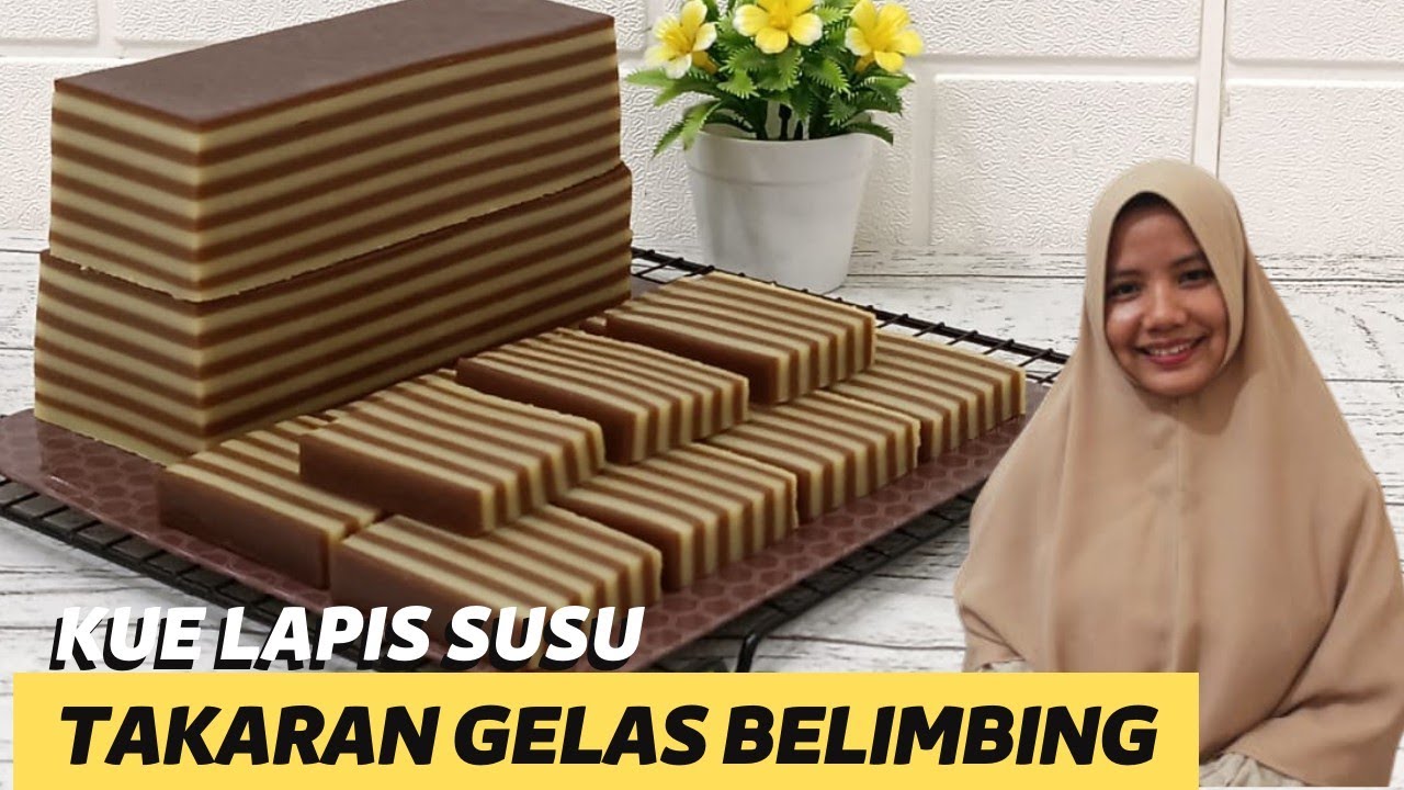 KUE LAPIS SUSU || BIKINNYA PAKE SUSU CAIR ENAKNYA BIKIN NAGIH