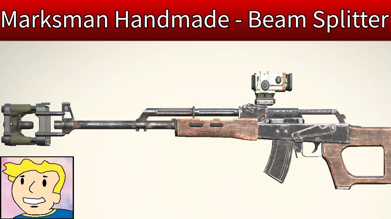 FO76 - Beam Splitter Handmade - High Damage