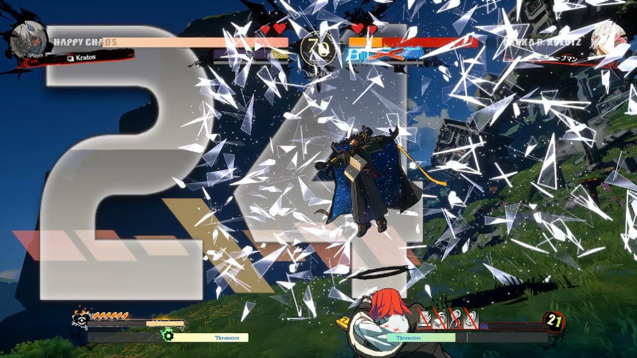 GGST sanakan(Happy Chaos) VS Gobou(Asuka R#)
