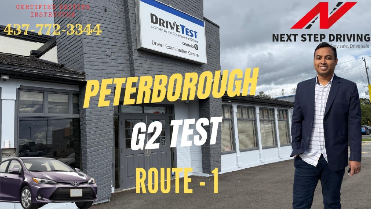 Peterborough G2 Test route 1 , New Location October 2024