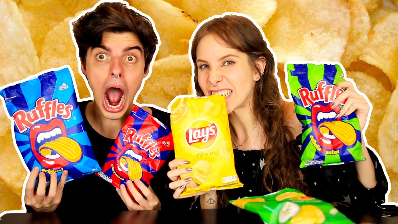 Qual a melhor BATATA CHIPS? com @OJeanLuca | Degustação Boba